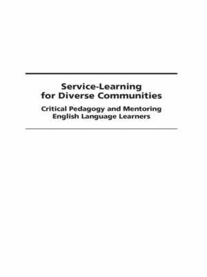 cover image of Service-Learning for Diverse Communities